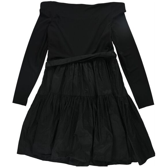 green emerald velvet dress Lauren Ralph Lauren Women's Petite Fit & Flare Dress-B-14P Black at Amazon  Women's Clothing store
